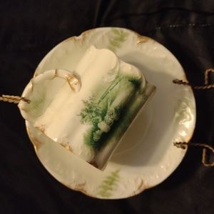 Antique German Tea cup and plate